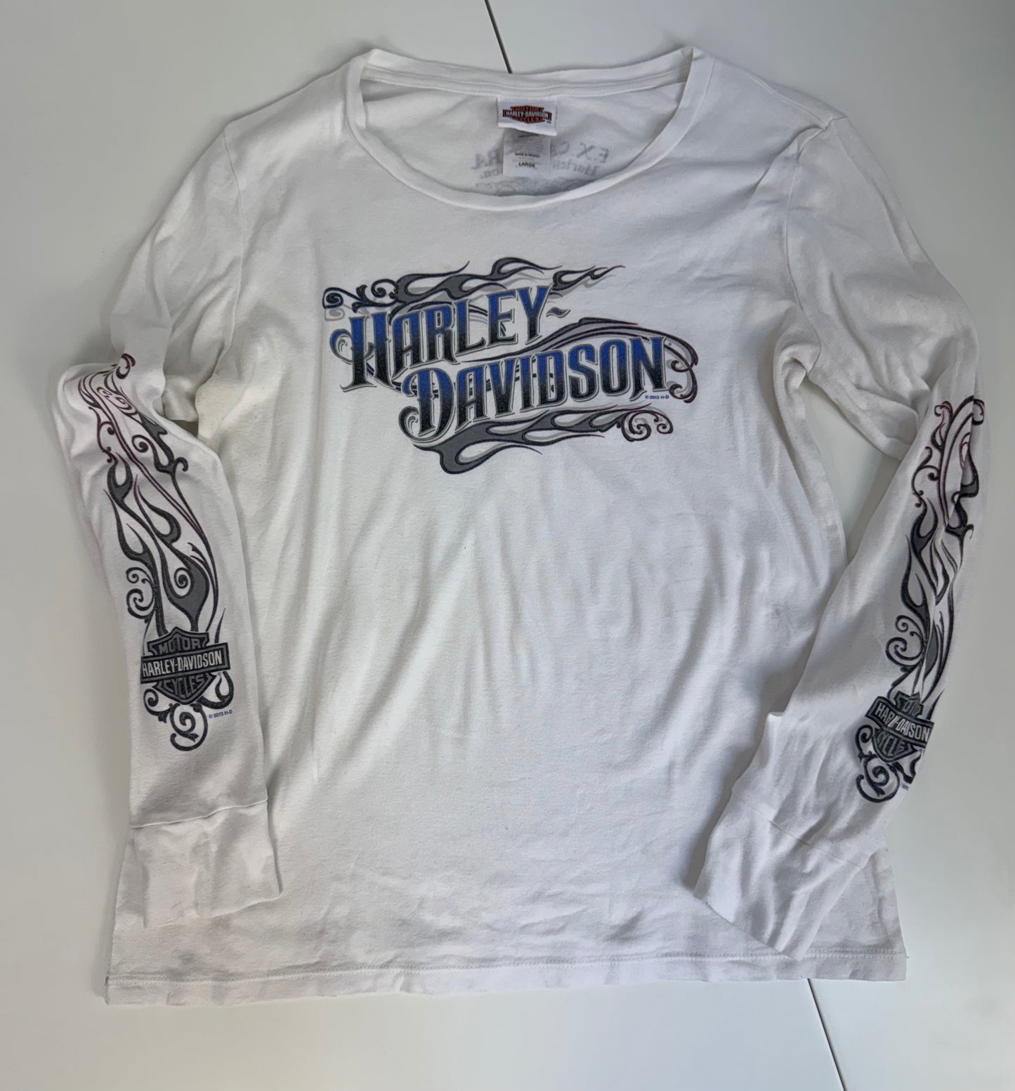 Vintage Harley Davidson Longsleeve Frauen